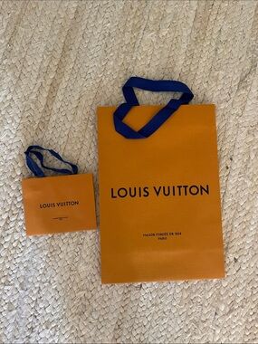 Louis Vuitton shopping bags
